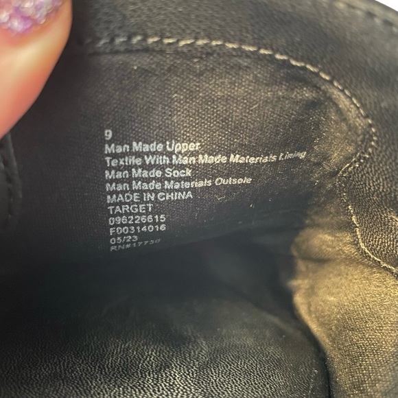 A New Day Black Flats Size 9 - Picture 6 of 7